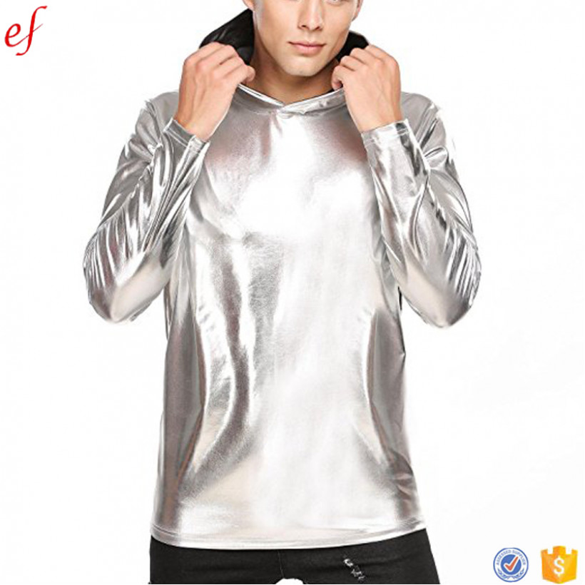 Unisex When It Pours Metallic Pullover