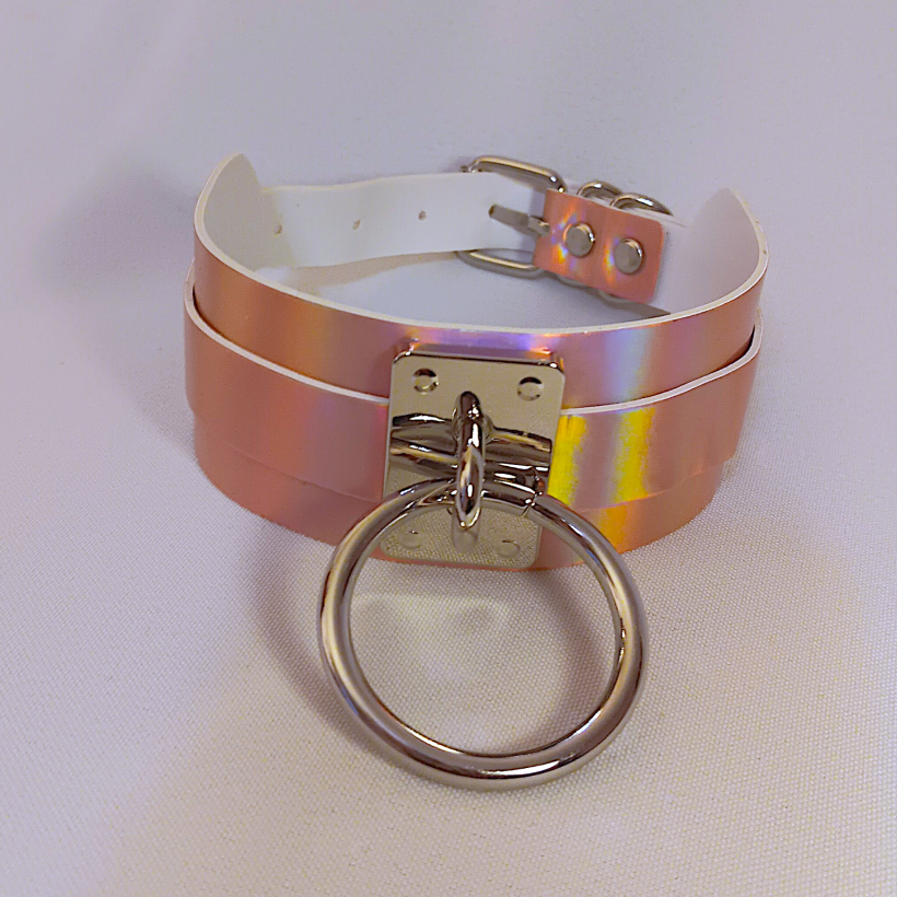 Pink Reflective Collar