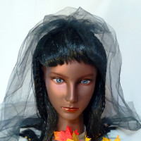 Unisex Simple Goth Veil