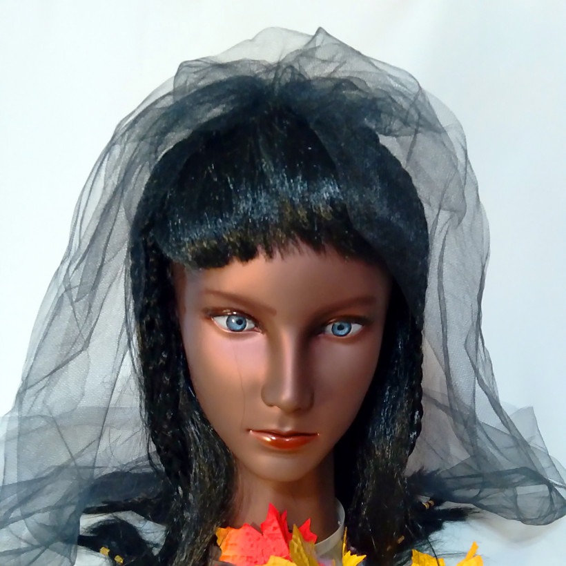 Unisex Simple Goth Veil