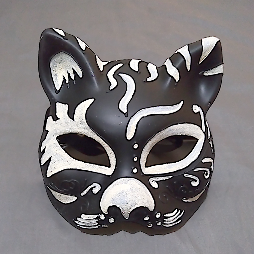 Jester Venetian Cat Mask