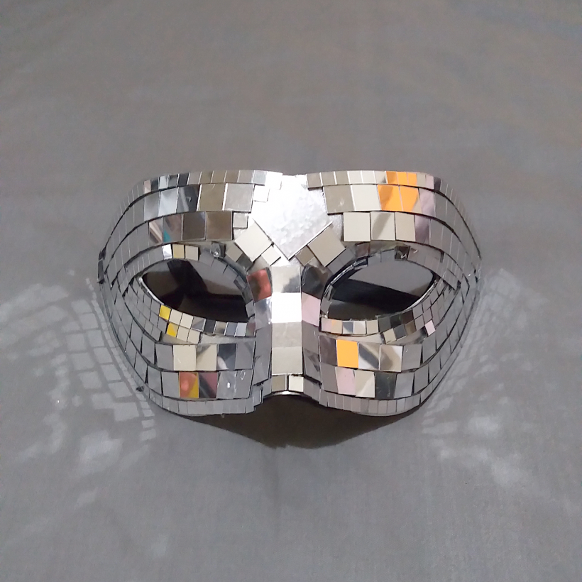 Disco Mirror Venetian Mask