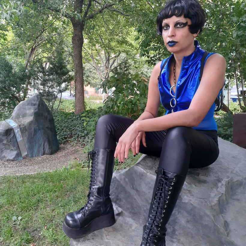 Women's Blue Cypher Bodysuit