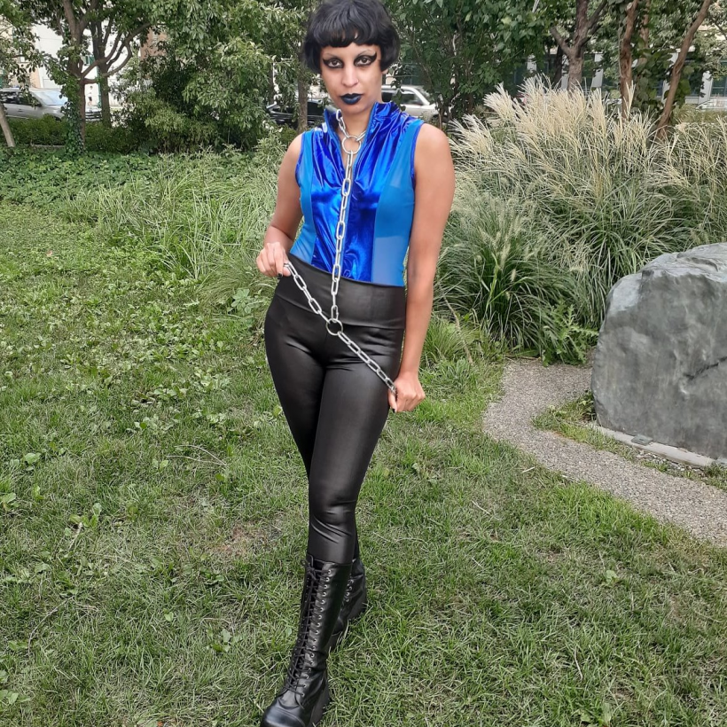 Women's Hard Metal Harness